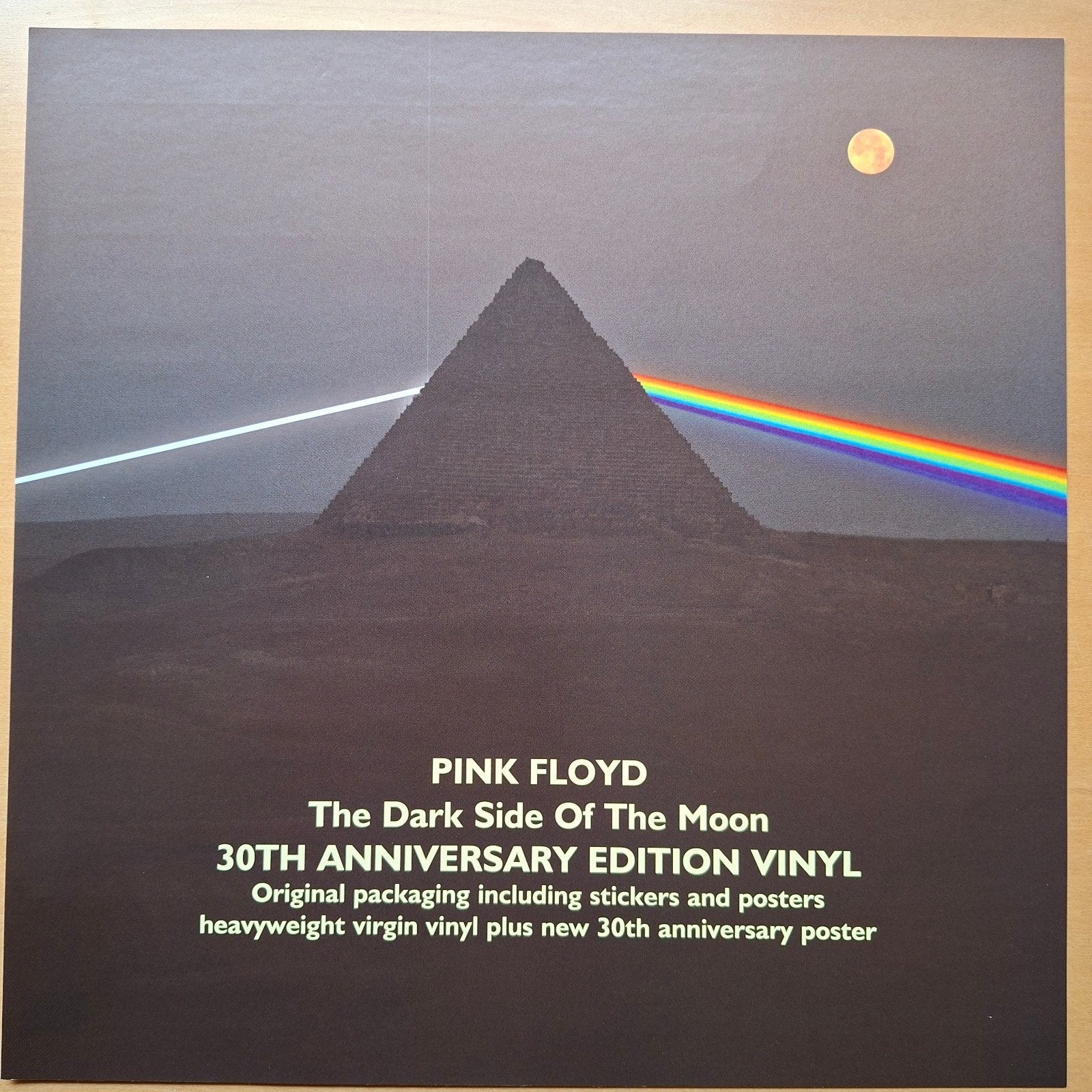 LP Pink Floyd - The Dark Side Of The Moon (30th Anniversary), LP, Progressive Rock, Ophalen of Verzenden, Zo goed als nieuw