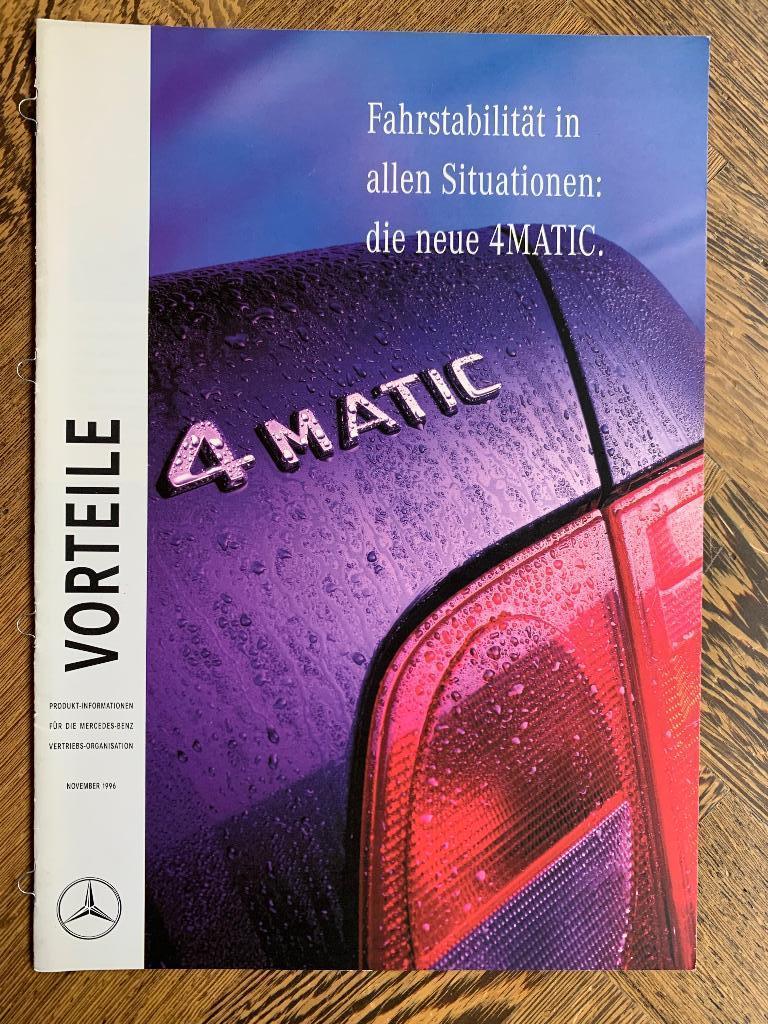 Productinformatie Mercedes-Benz E-klasse 4MATIC W210 1996, Zo goed als nieuw, Mercedes-Benz, Mercedes, Ophalen of Verzenden