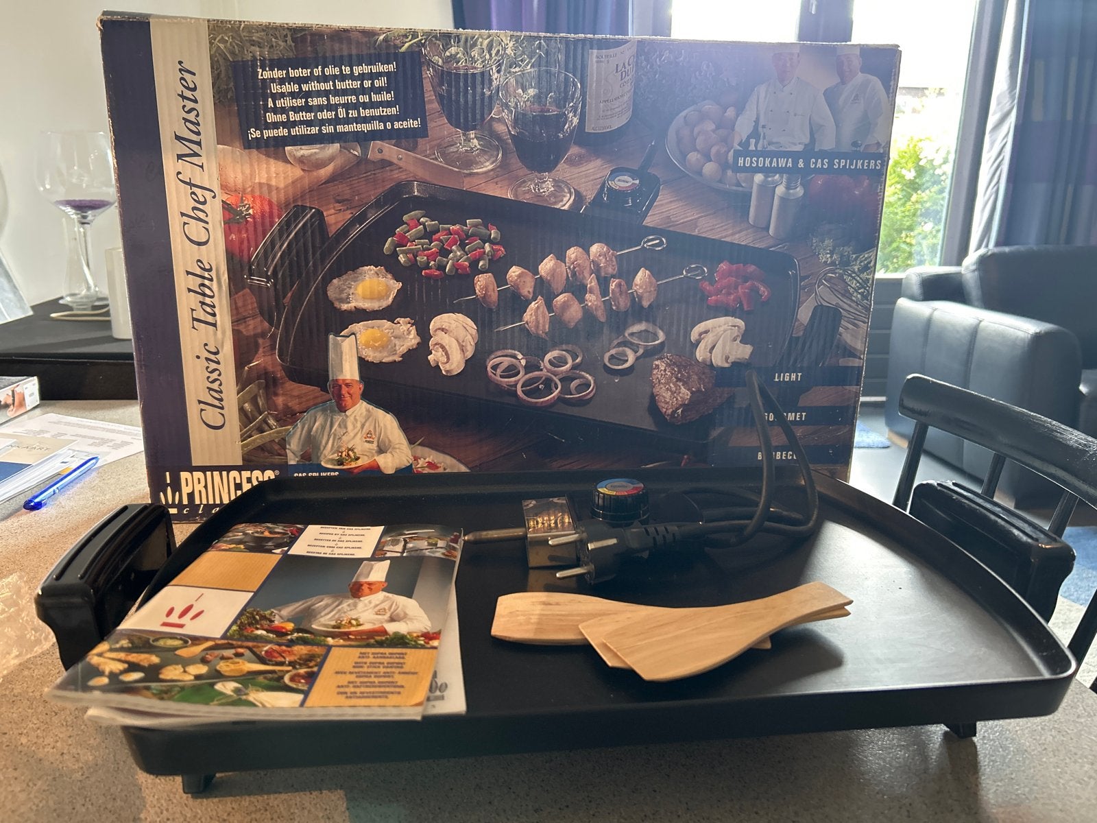 Princess Classic Table Chef Master Gourmetstel - 47x30 cm, Ophalen of Verzenden, Nieuw