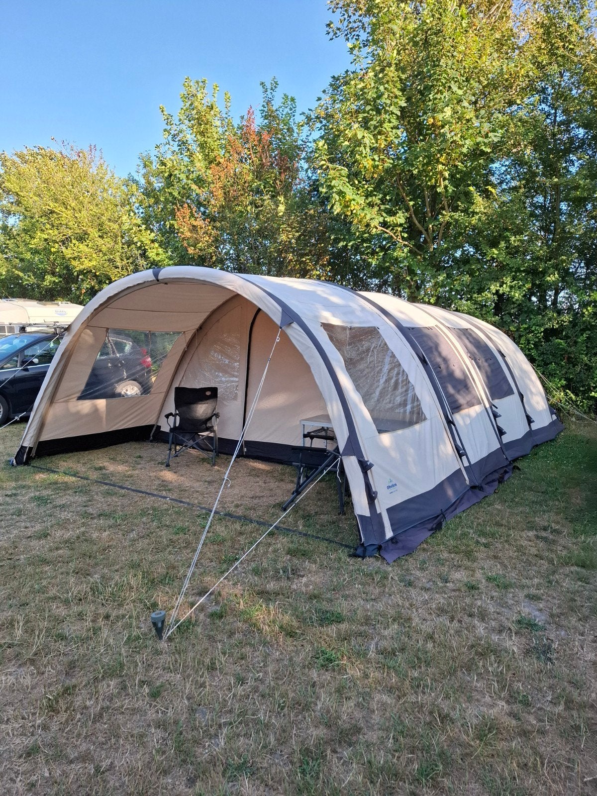 obelink easy air 6 persoons tunneltent, Ophalen, Gebruikt, Tot en met 6
