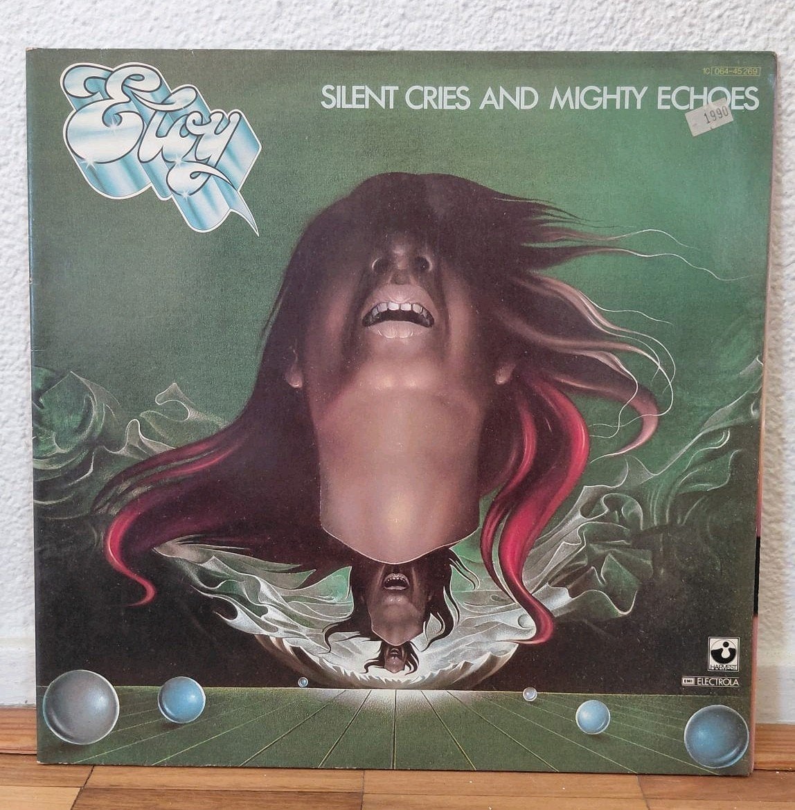 eloy silent cries and mighty echoes lp vinyl, Ophalen of Verzenden, Gebruikt, 12 inch, Poprock