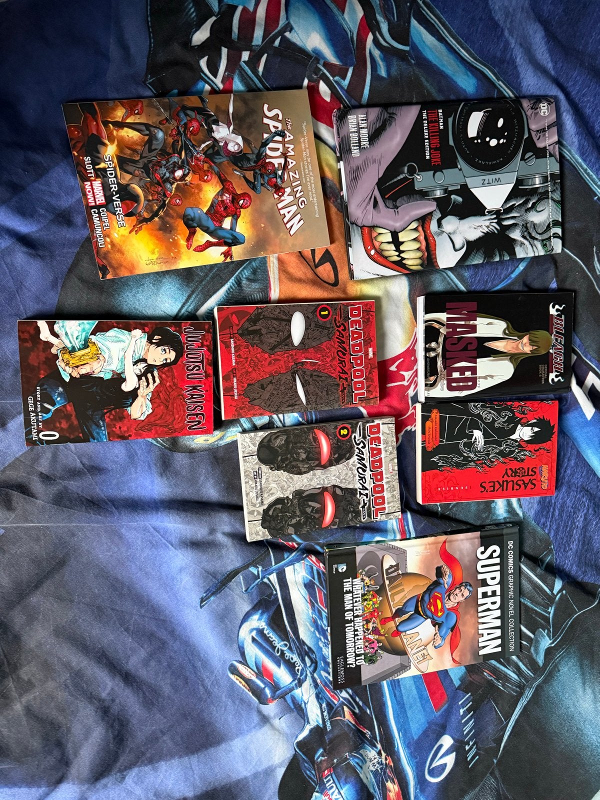 Diverse Manga & Strips: Spider-Man, Joker, Jujutsu Kaisen, Boeken, Meerdere comics, Ophalen of Verzenden, Gelezen, Amerika