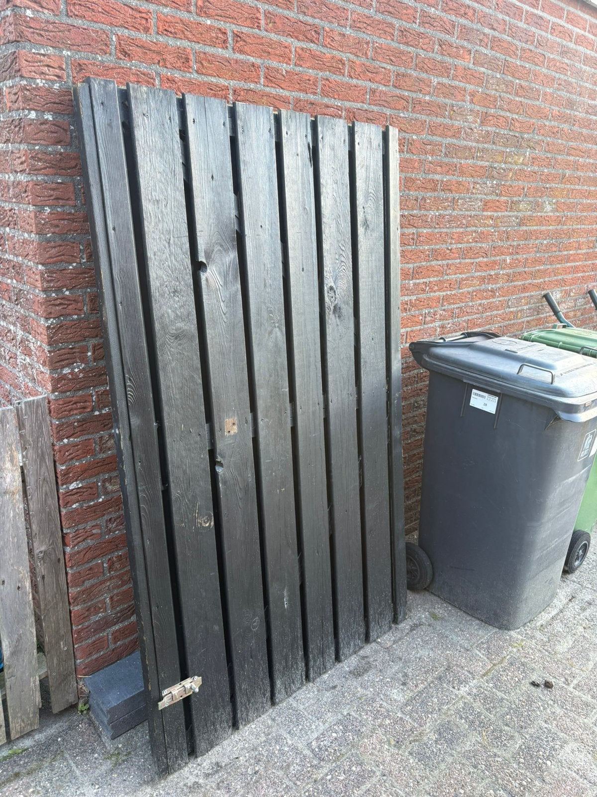 Schuttingdeur met frame, Ophalen, 1 tot 2 meter, Minder dan 3 meter, Zo goed als nieuw