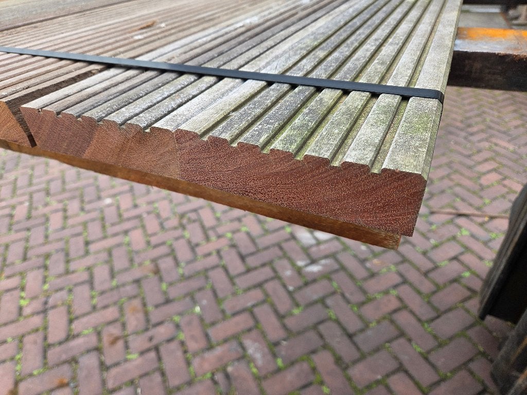 profielplanken / Vlonderplanken 3.7x14.3 cm  -nr: HP208, Ophalen, Nieuw, Hout