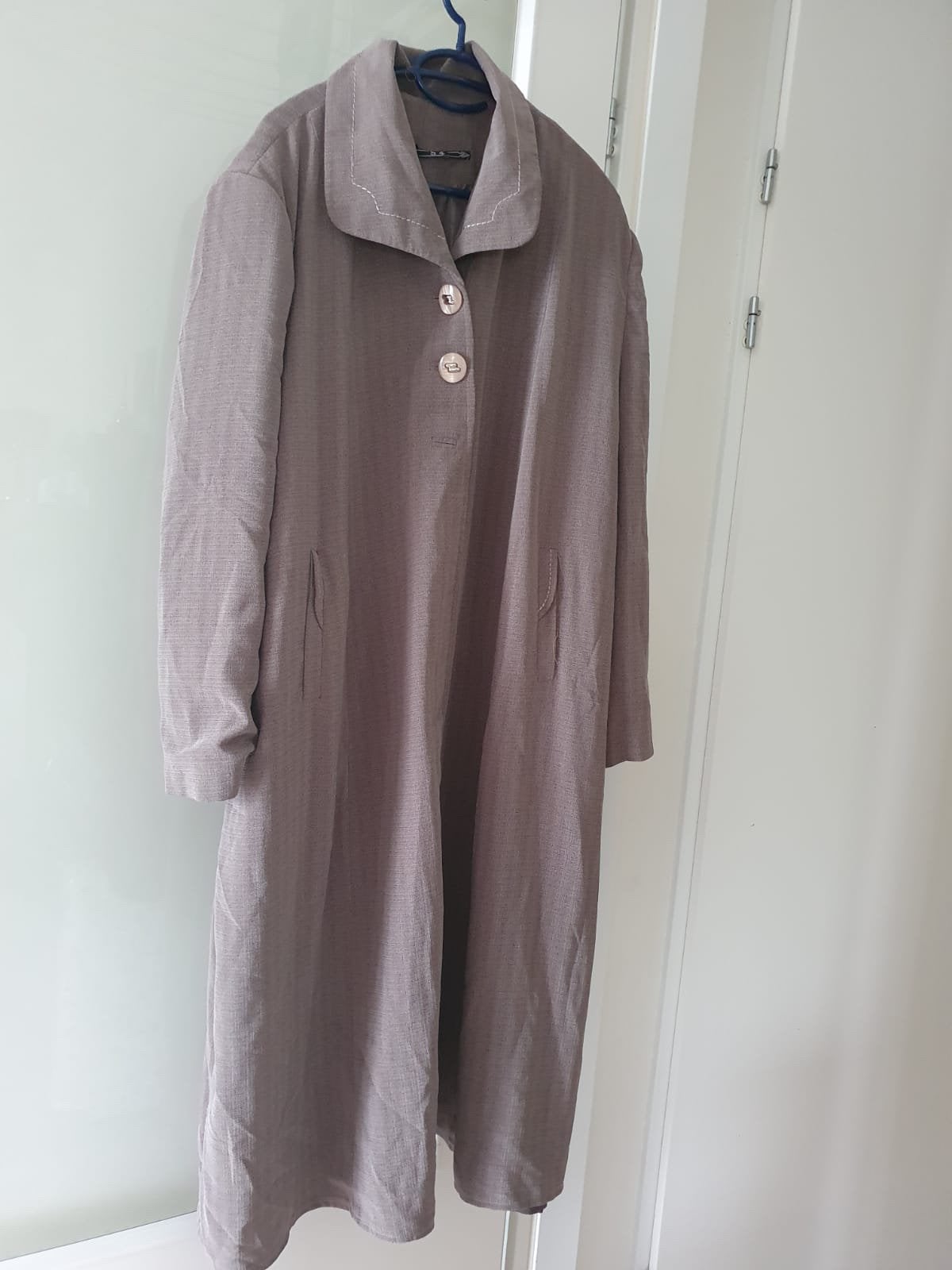 Mooie dames mantel jas, Ophalen of Verzenden, Zo goed als nieuw, Maat 46/48 (XL) of groter