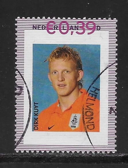 Persoonlijke, EK Voetbal 2004, Dirk Kuijt (K2516), Postzegels en Munten, Postzegels | Nederland, Ophalen of Verzenden