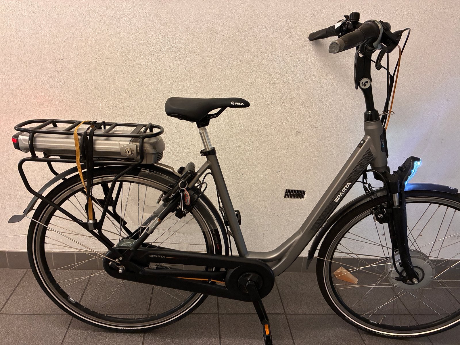 Sparta F8E elektrische damesfiets - 630Wh accu, 53cm, Sparta, Gebruikt, Ophalen of Verzenden, 51 tot 55 cm