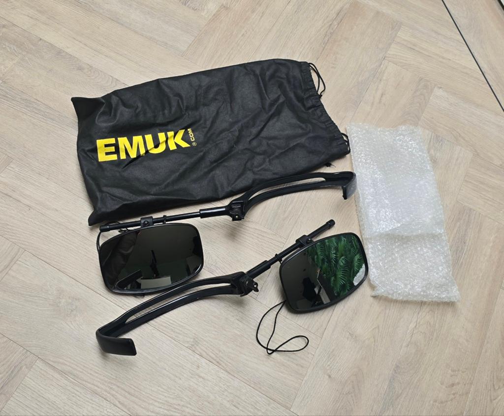 Caravan spiegels merk emuk voor BMW530 (2018), Ophalen, Gebruikt