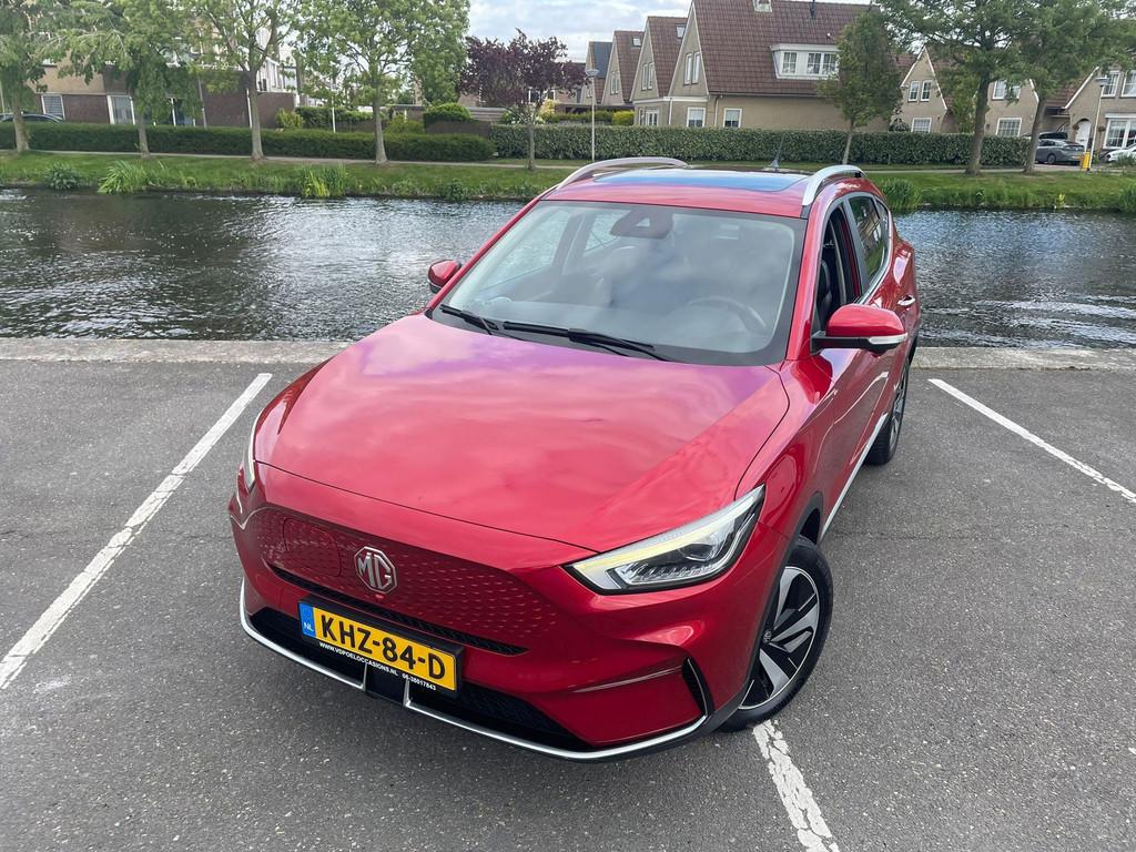 MG MG ZS EV EV Long Range Luxury 70 kWh PANODAK LEER NAVI, Gebruikt, Zwart, 156 pk, ZS