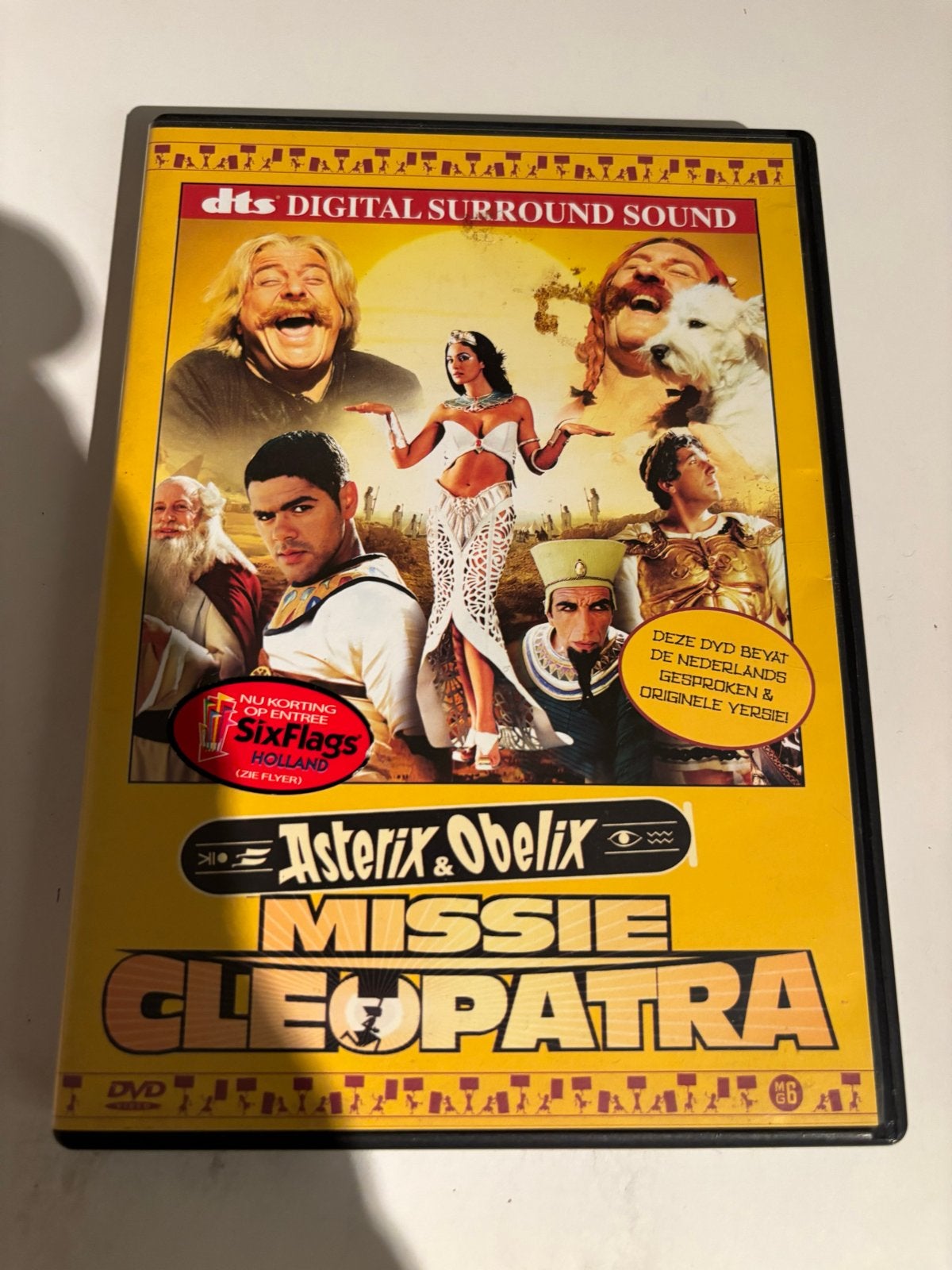 Asterix & Obelix: Missie Cleopatra DVD - Nederlands gesproke, Bonusmateriaal, Alle leeftijden, Nederlands, Ophalen of Verzenden