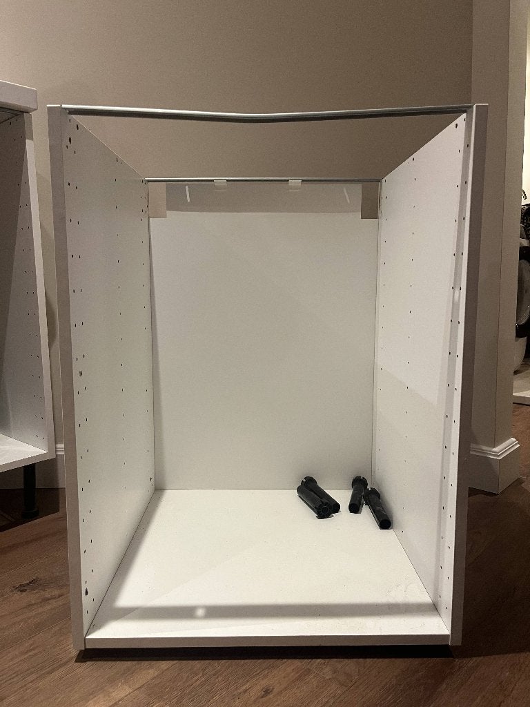 Ikea METHOD onderkast, Ophalen, Wit, 50 tot 100 cm, Zo goed als nieuw
