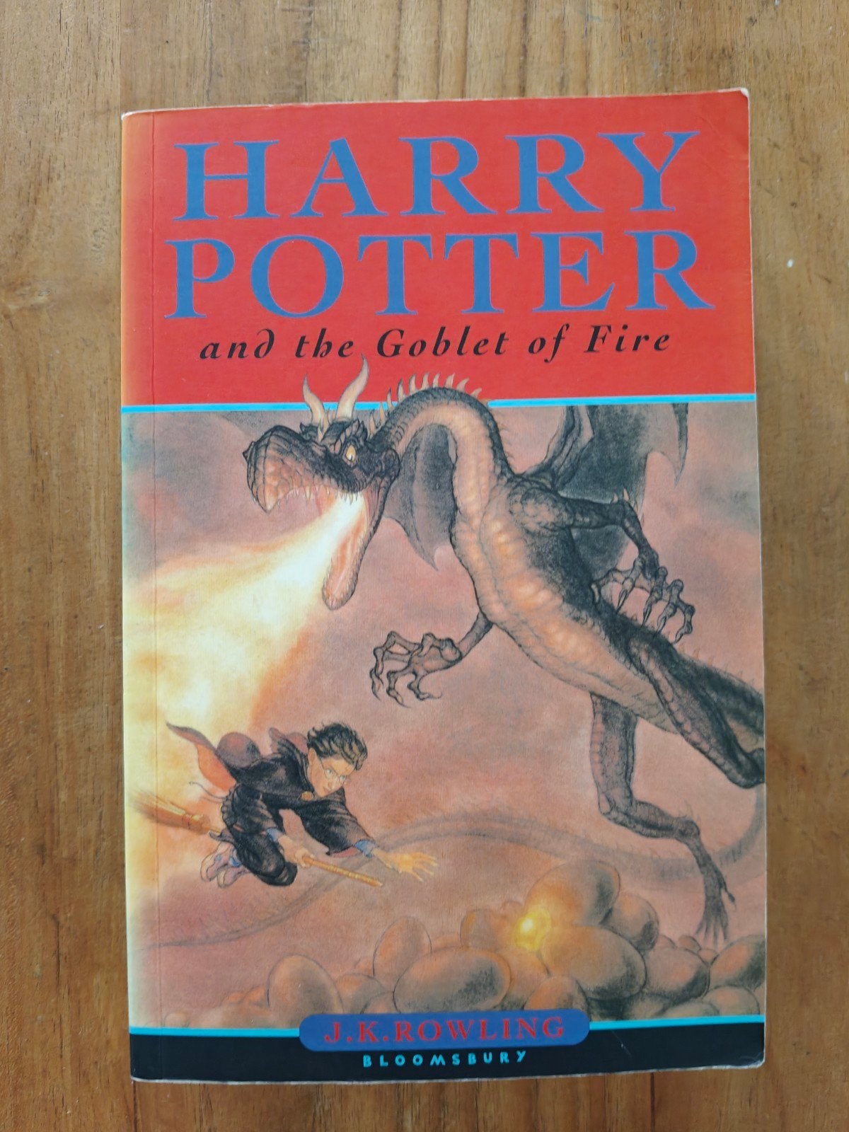 Boek Harry Potter and the goblet of fire, Ophalen of Verzenden, Zo goed als nieuw, Boek of Poster