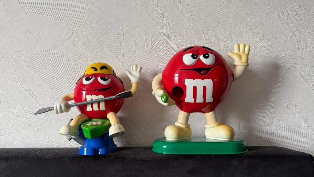 Vintage M&M dispensers, Verzamelen, Ophalen of Verzenden, Gebruikt