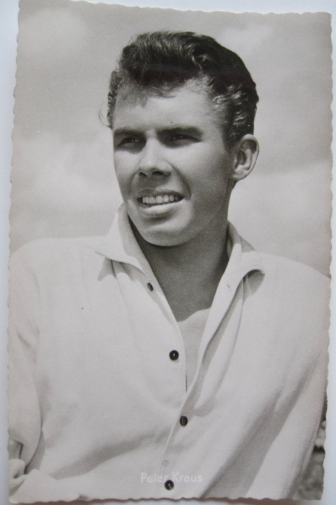 nieuwe ansichtkaart van Peter Kraus, Verzenden, 1960 tot 1980, Gelopen, Sterren en Beroemdheden