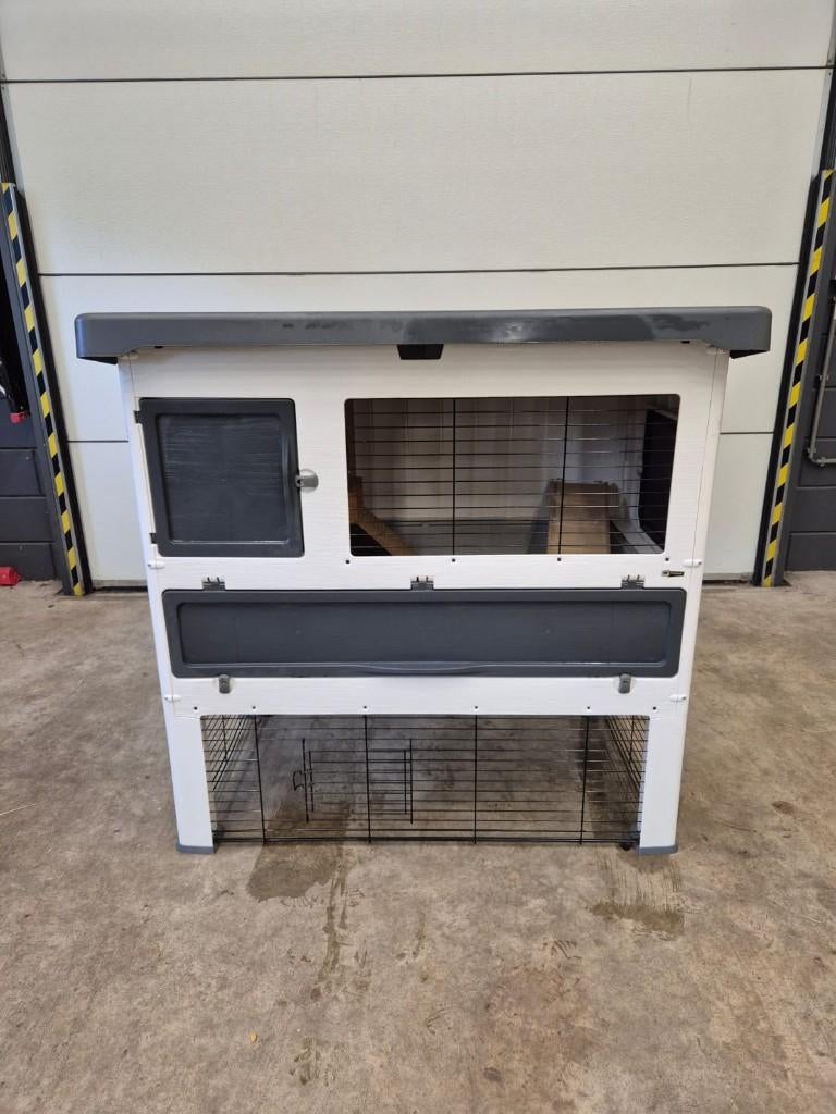 Ferplast Grand Lodge 120 Plus als NIEUW, Dieren en Toebehoren, Knaagdieren en Konijnen | Hokken en Kooien, Ophalen, 110 cm of meer
