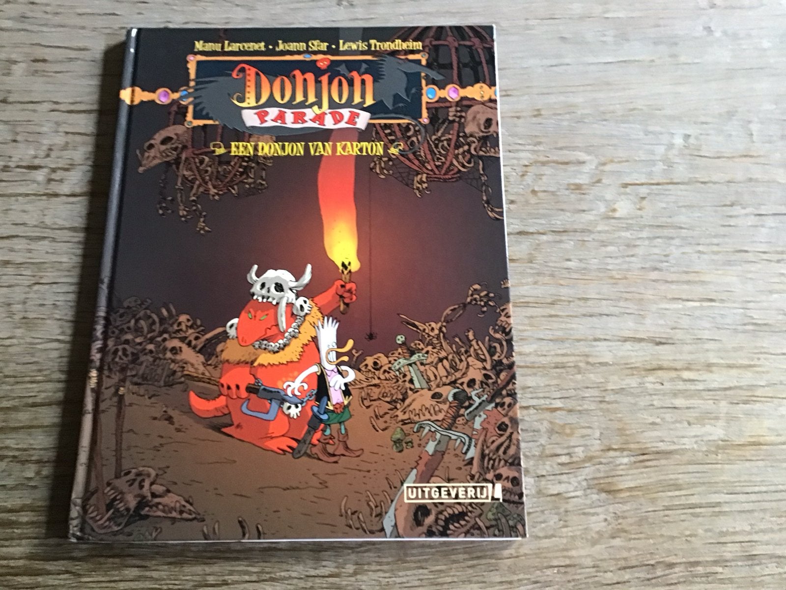 Joann Sfar - Een Donjon van karton, Boeken, Joann Sfar; Lewis Trondheim, Eén stripboek, Nieuw, Ophalen of Verzenden