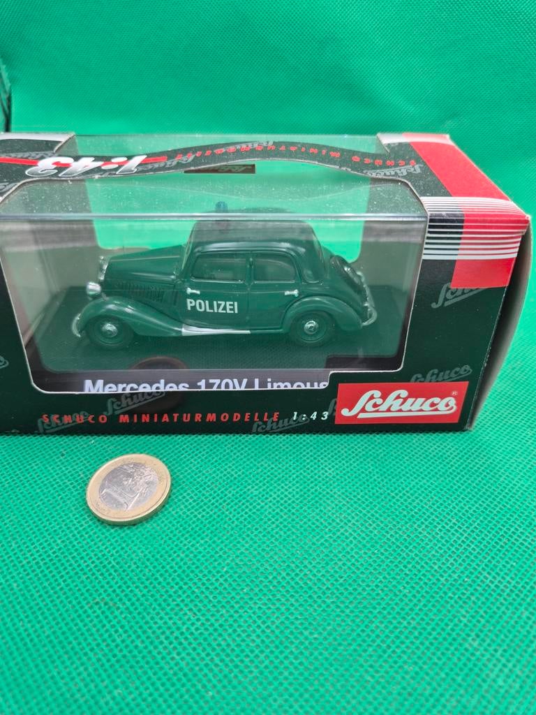 231 Mercedes benz 170V Limousine 1/43 schuco, Ophalen of Verzenden, Zo goed als nieuw, Auto, Schuco