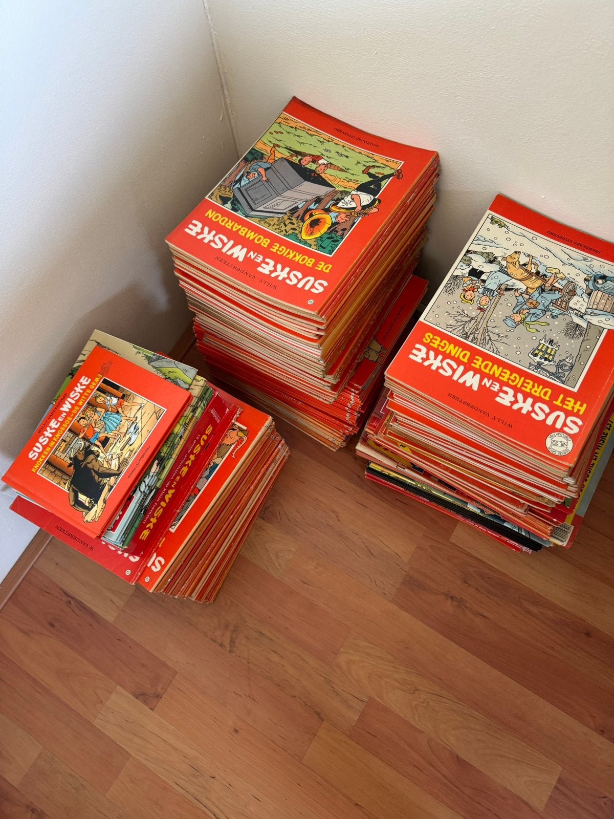 Grote collectie Suske en Wiske stripboeken, Meerdere stripboeken, Ophalen, Gelezen