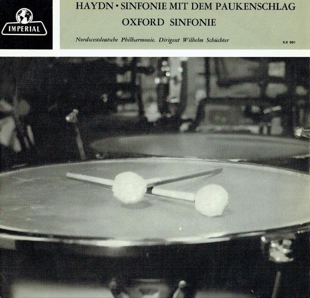 Haydn Wilhelm Schüchter- Sinfonie Nr 94  Nr. 92, Kamermuziek, Ophalen of Verzenden, Zo goed als nieuw, 12 inch