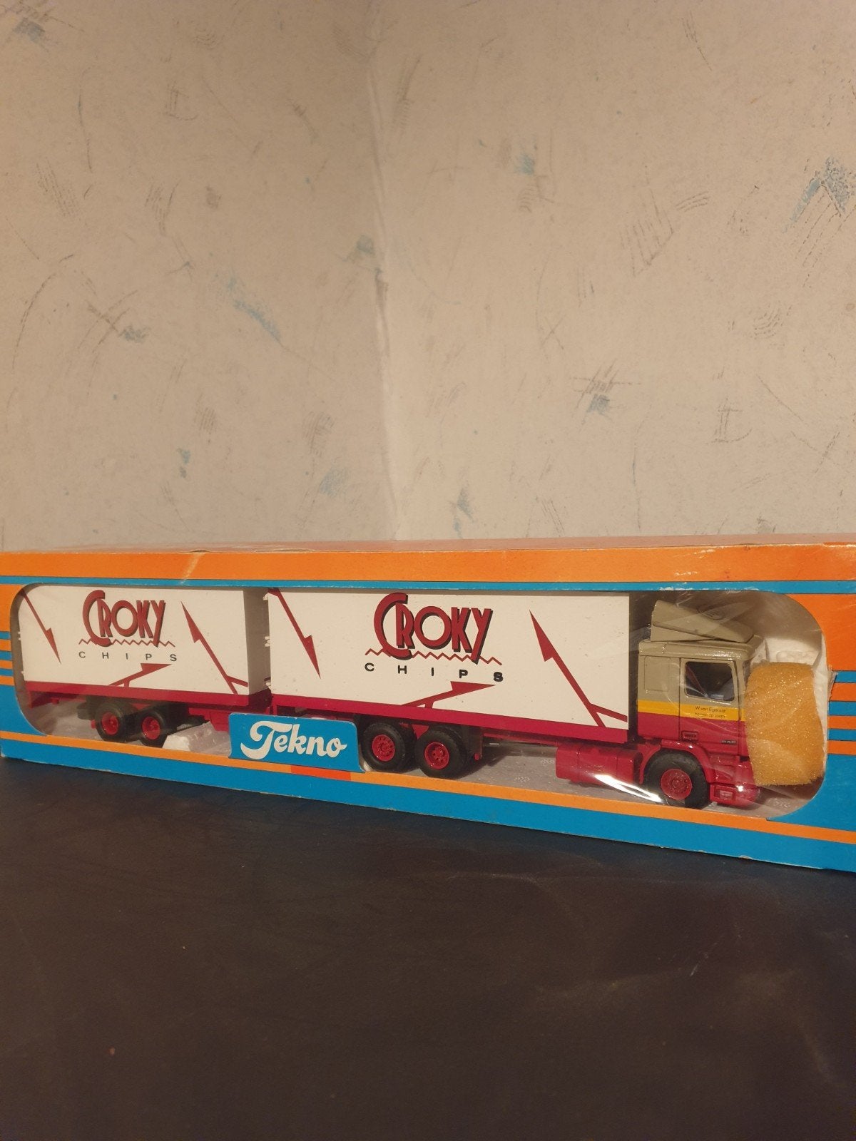 Tekno DAF W. van Egeraat Croky Chips Vrachtwagen, Kinderen en Baby's, Ophalen of Verzenden, Nieuw