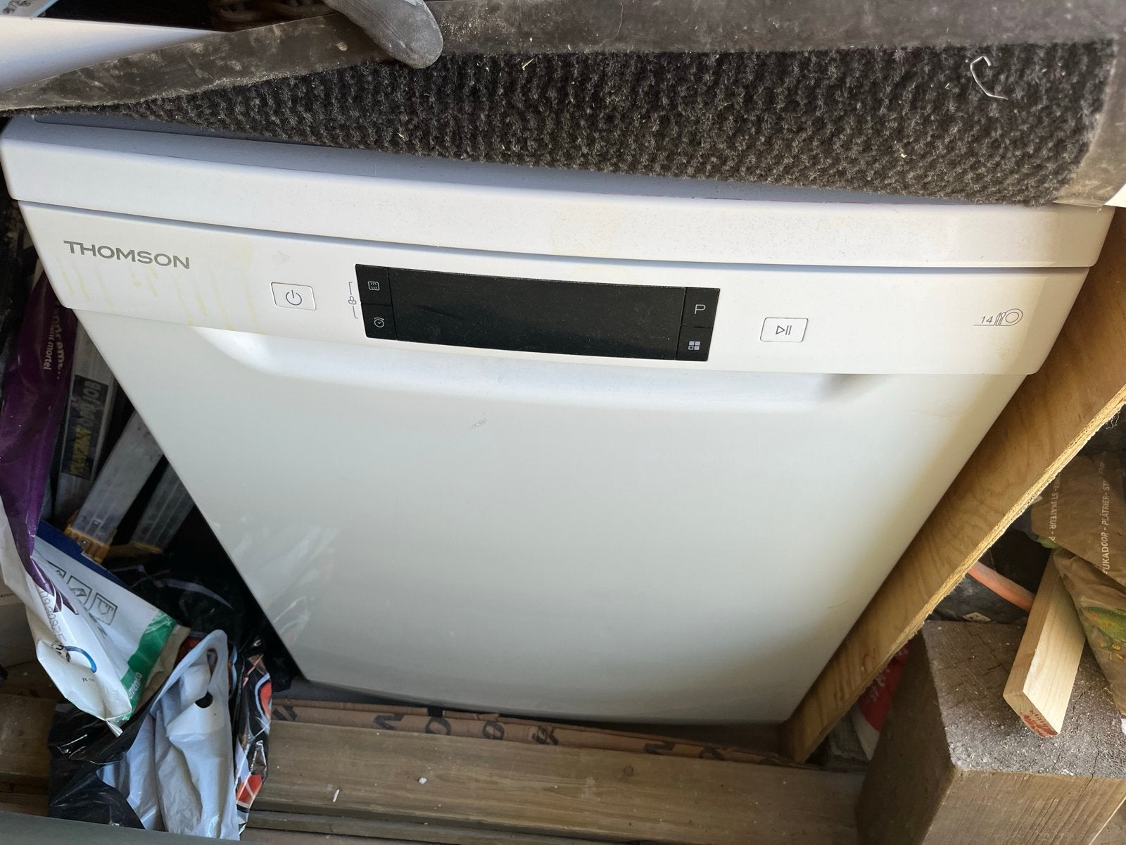 Thomson Vaatwasser TDW600WH - Wit, A++ Energieklasse, Witgoed en Apparatuur, 60 cm of meer, Ophalen of Verzenden, Zo goed als nieuw