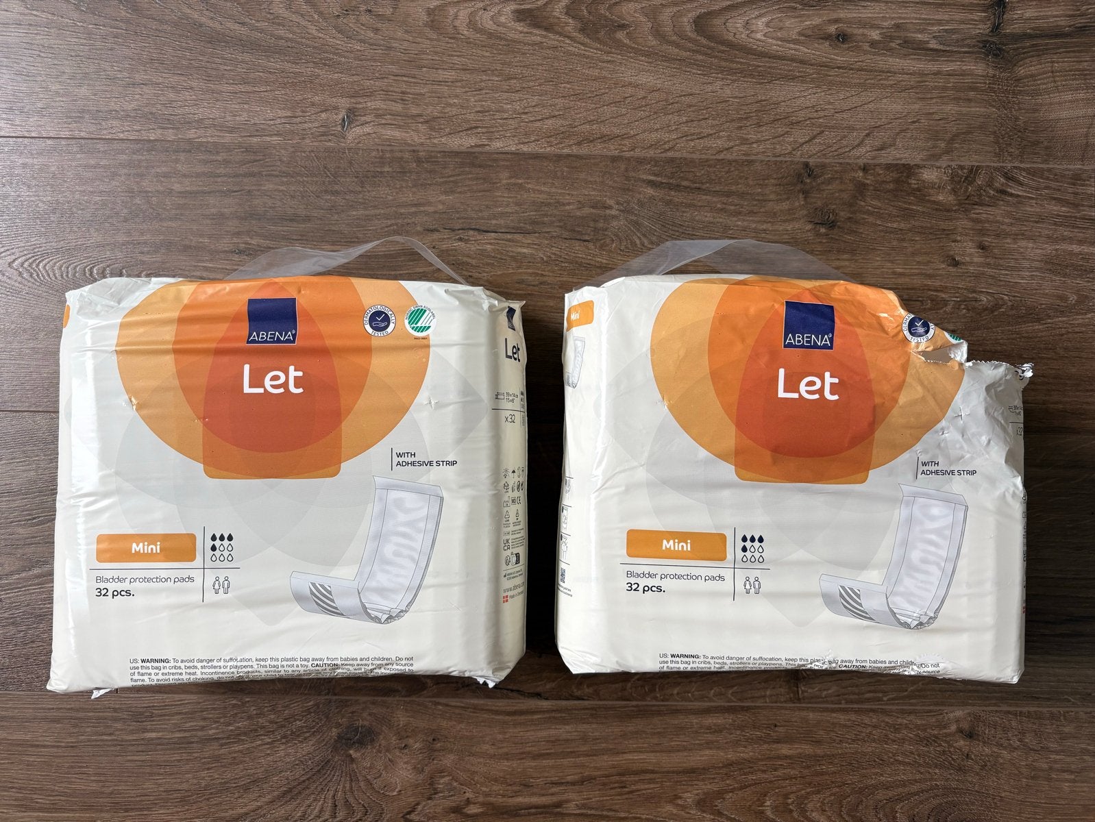 Inlegger - Abena mini - 1 vol pak (32 st) en 22 in ander pak, Diversen, Ophalen of Verzenden, Nieuw
