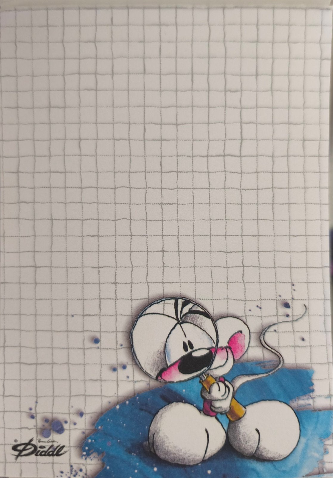 Diddl blaadje (A6 wit 51), Verzenden, Papier, Kaart of Schrift