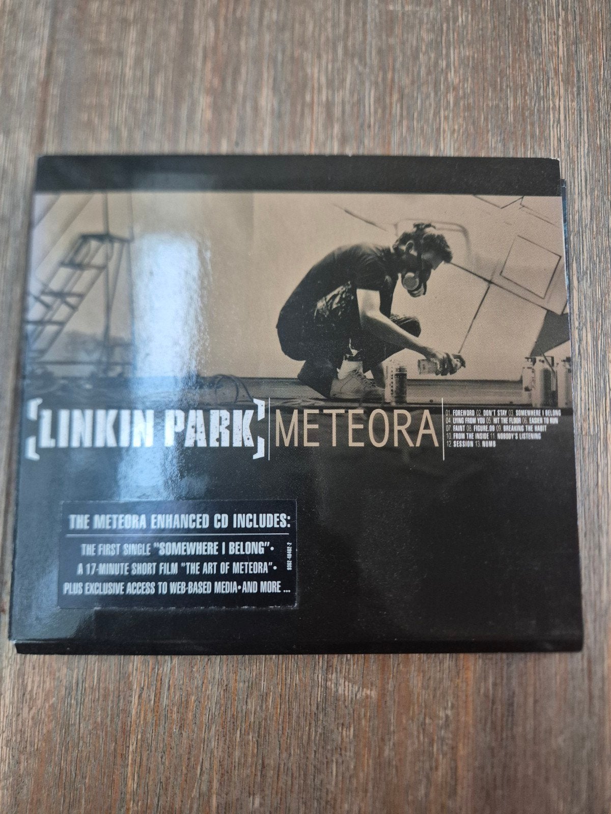 Linkin Park - Meteora CD (Enhanced CD), Bonusmateriaal, Ophalen of Verzenden, Zo goed als nieuw, Alternative Rock
