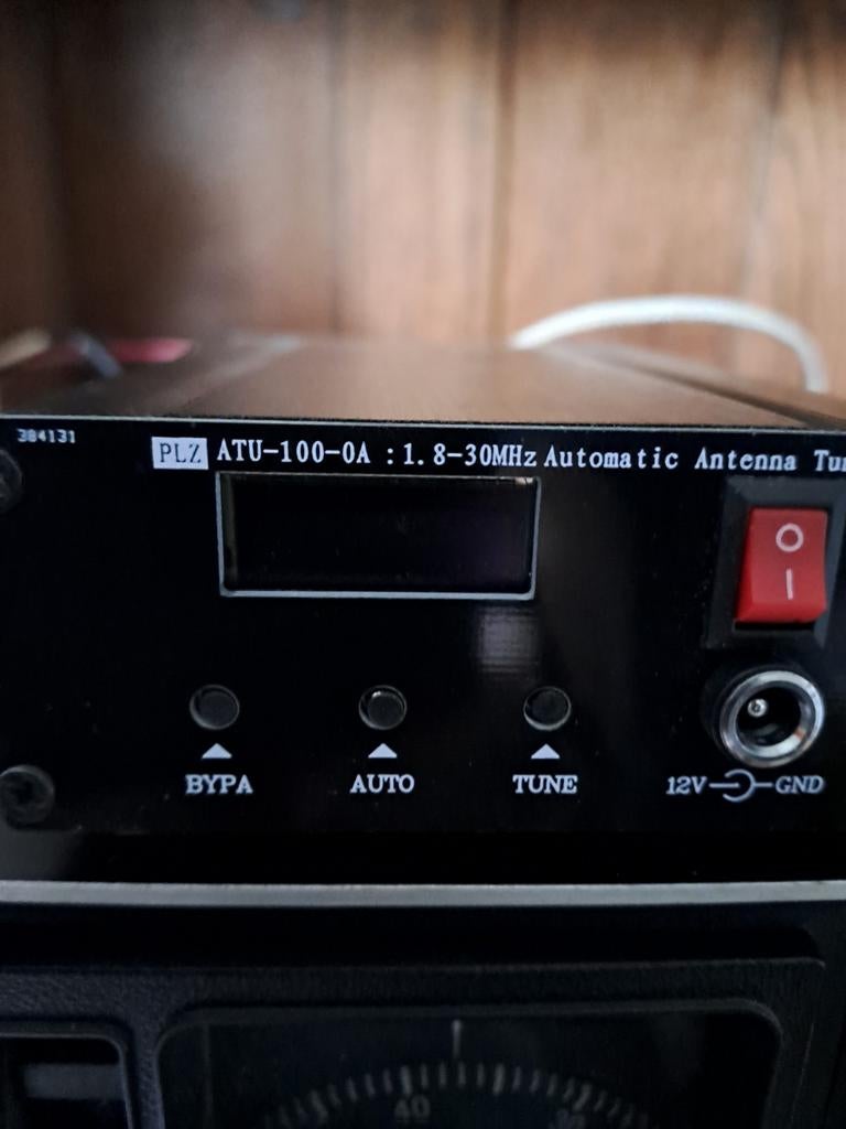 PLZ ATU-100-0A Automatische Antenne Tuner 1.8-30MHz, Telecommunicatie, Zenders en Ontvangers, Ophalen of Verzenden, Gebruikt, Zender en Ontvanger