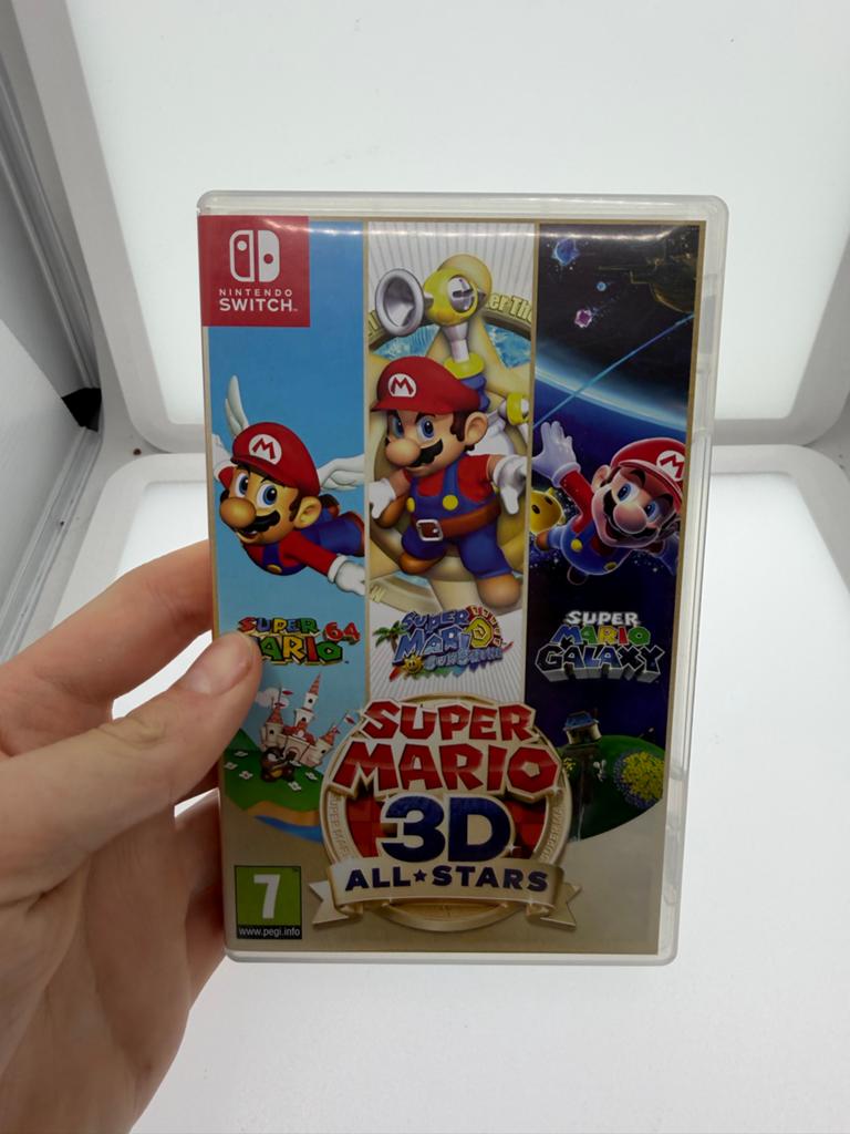 Super Mario 3D All-Stars Nintendo Switch Game, Ophalen of Verzenden, Zo goed als nieuw, Met games