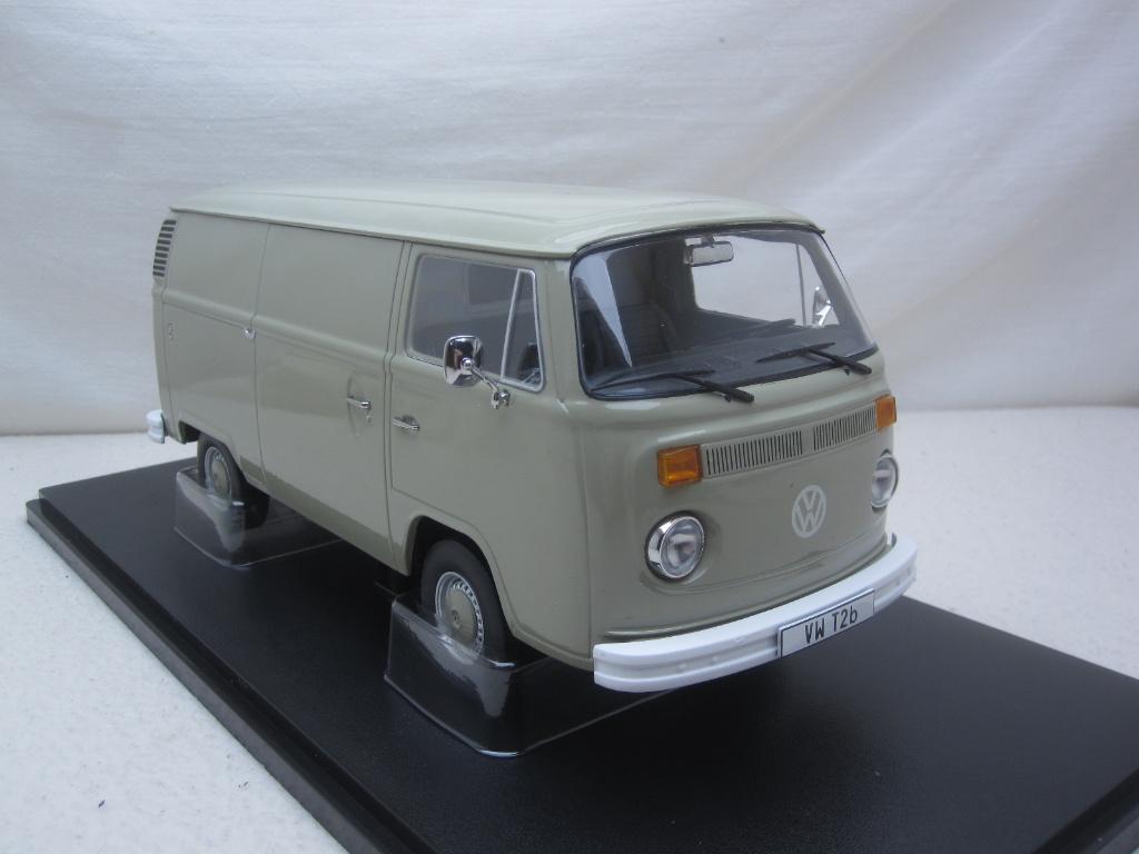 VW Transporter T2b Bestel 1972 Grijs 1:18 KK-scale, Hobby en Vrije tijd, Modelauto's | 1:18, Ophalen of Verzenden, Nieuw, Auto