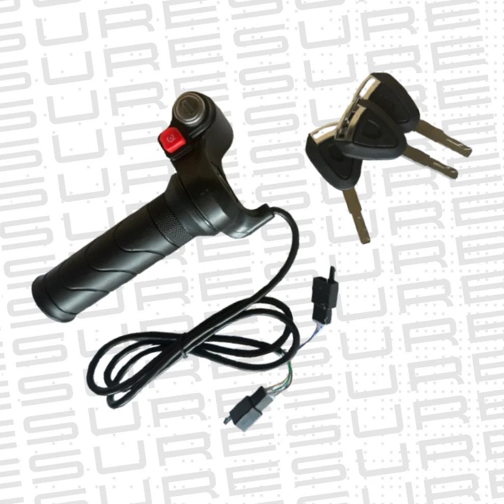 E-Chopper gashendel + contactslot/sleutel (nieuw), Fietsen en Brommers, Ophalen of Verzenden, Nieuw, Overige typen