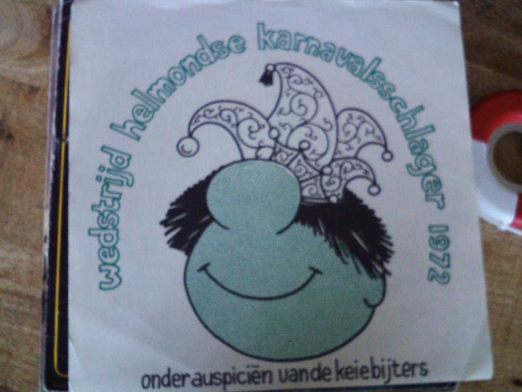 keiebijters helmond - 3X karnavalsschlager  15mei, 7 inch, Single, Ophalen of Verzenden, Nederlandstalig