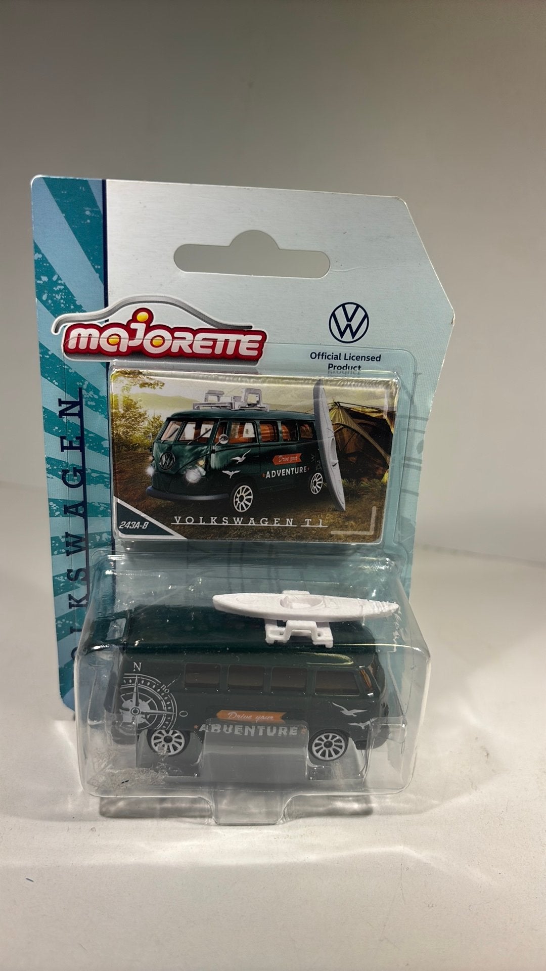 Volkswagen t1 adventure majorette 1.64, Auto, Ophalen of Verzenden, A, A