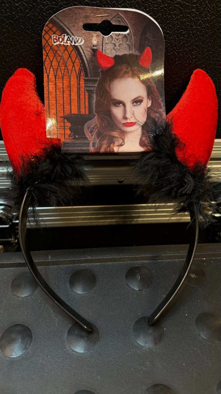Duivelshoorns Diadeem - Perfect voor Halloween of Carnaval!, Ophalen of Verzenden, Nieuw, Hoed of Pruik, Halloween of Griezel