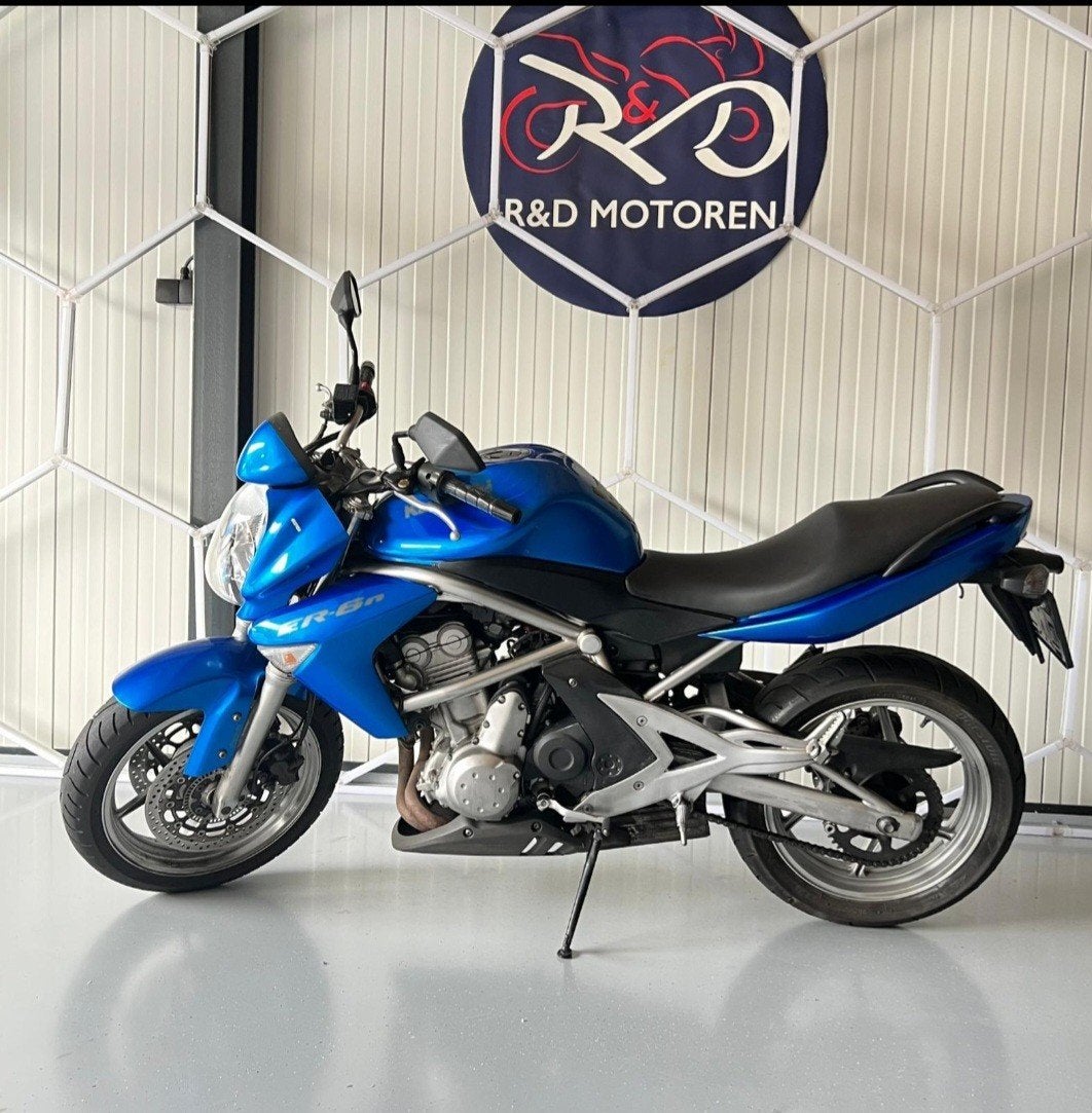 Kawasaki ER-6n 2008.  35kw, Motoren, 2 cilinders, Bedrijf, Sprundel, Minimaal motorrijbewijs A2