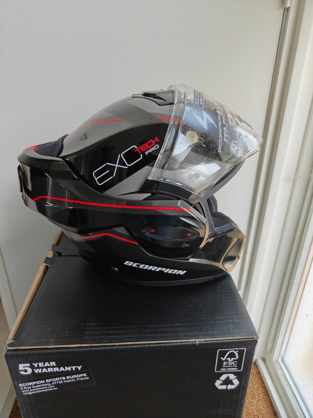 Scorpion Exo Tech S, Systeemhelm, Ophalen of Verzenden, S, Dames