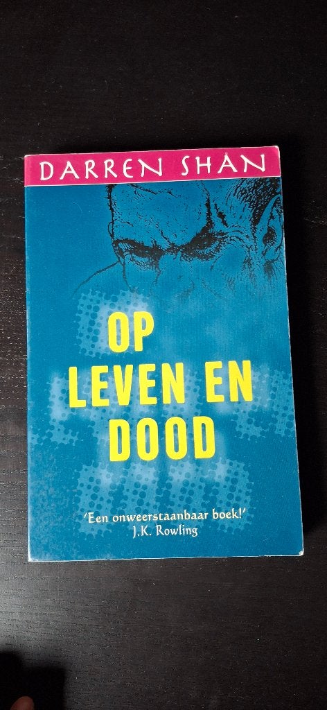 Op leven en dood - Darren Shan, Gelezen, Ophalen of Verzenden, Darren Shan, Fictie