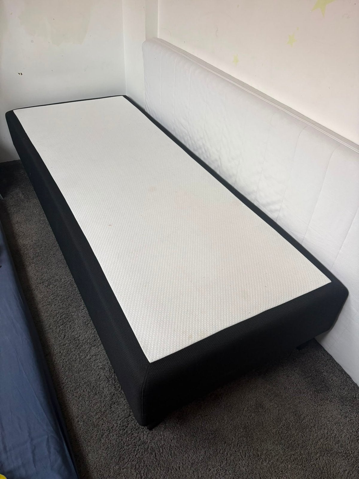 Boxspring 80x200, Huis en Inrichting, Ophalen, Zo goed als nieuw, Eenpersoons, 80 cm