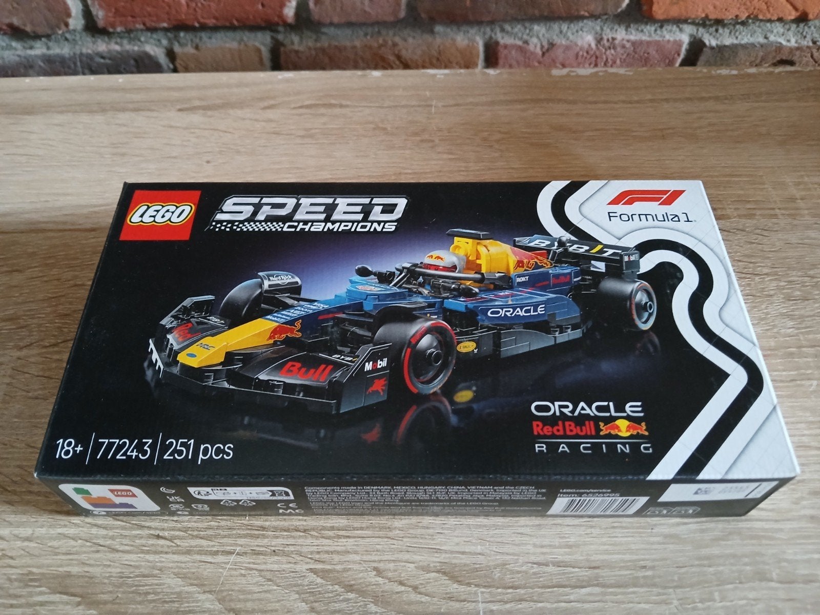 lego f1 oracle red bull, 77243 nieuw, Ophalen of Verzenden, Nieuw