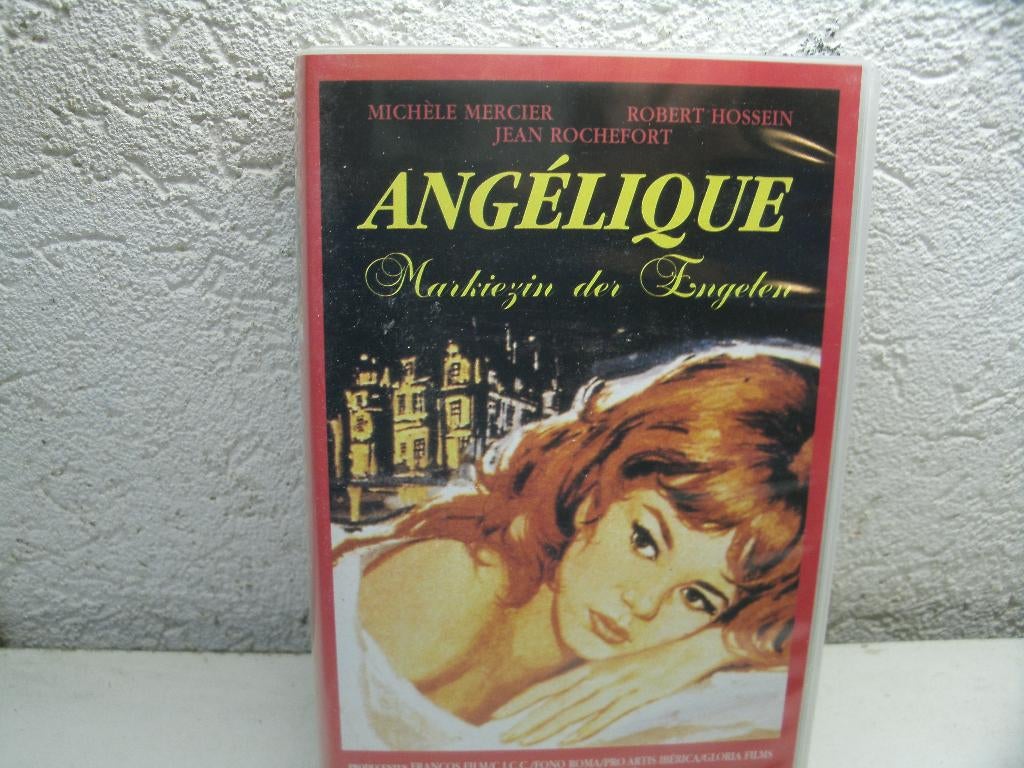 vhs 66b angelique markiezin der engelen, Vanaf 16 jaar, Ophalen of Verzenden, Zo goed als nieuw, Actie en Avontuur