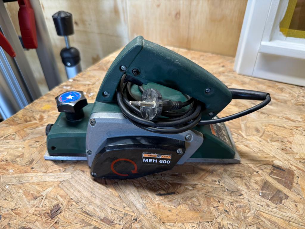 Meister Craft MEH 600 schaafmachine, Doe-het-zelf en Verbouw, Ophalen, Gebruikt, 600 tot 1200 watt, Overige typen