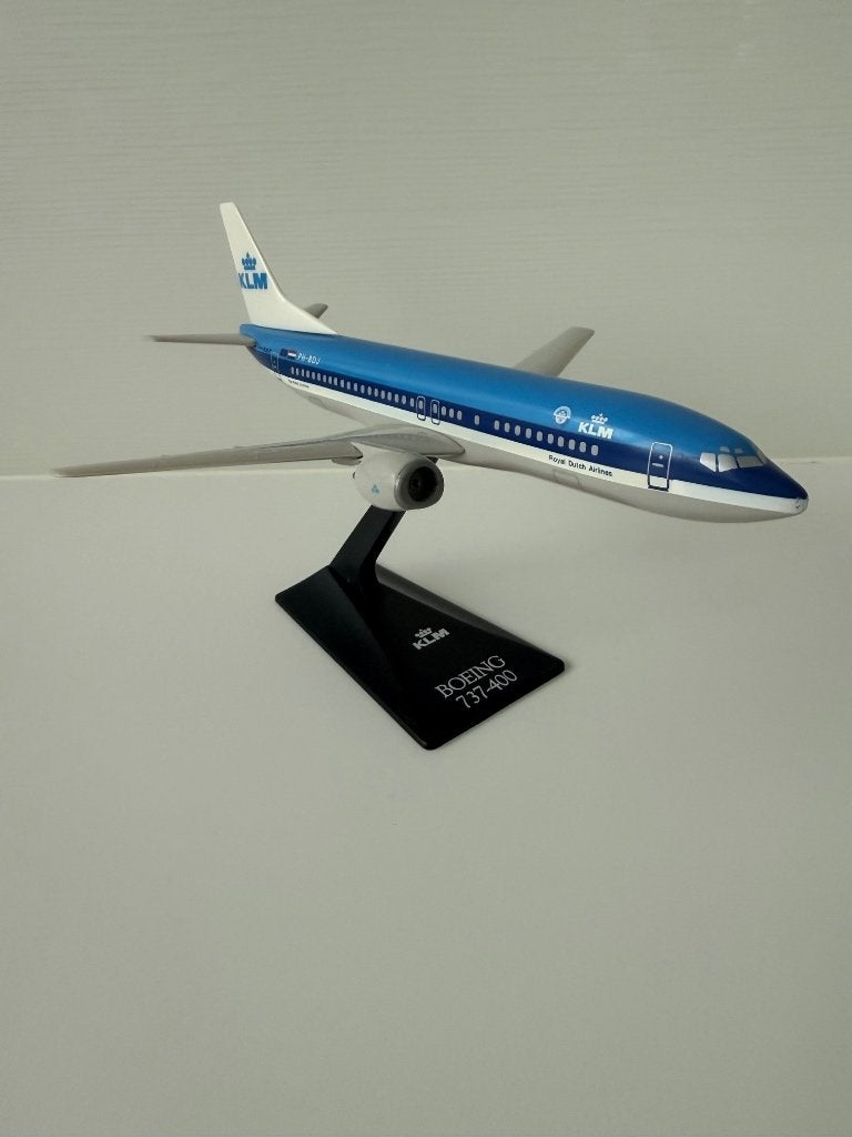 KLM Boeing 737-400 1:200 schaalmodel, Ophalen of Verzenden, Zo goed als nieuw, Schaalmodel