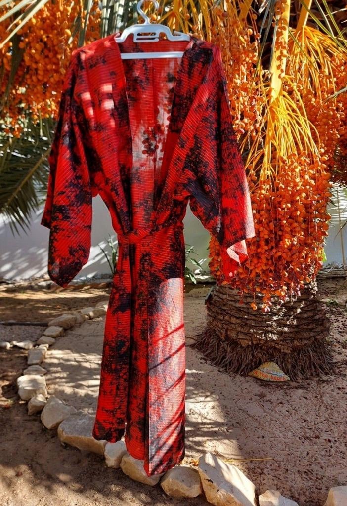 Nieuw! Prachtige kantha kimono uit India, Ophalen of Verzenden, Nieuw