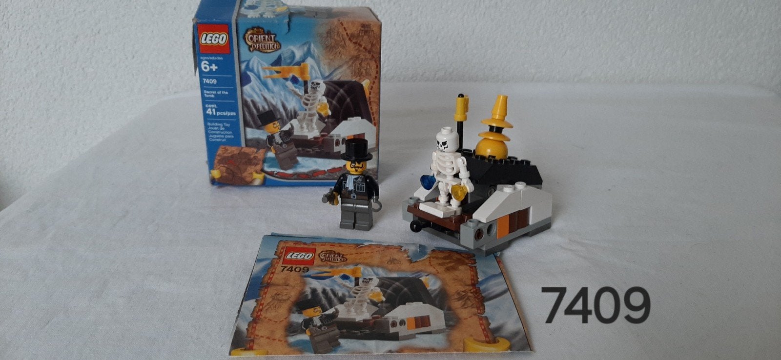 Lego Orient expedition 7409, Gebruikt, Overige thema's, Lego, Ophalen of Verzenden