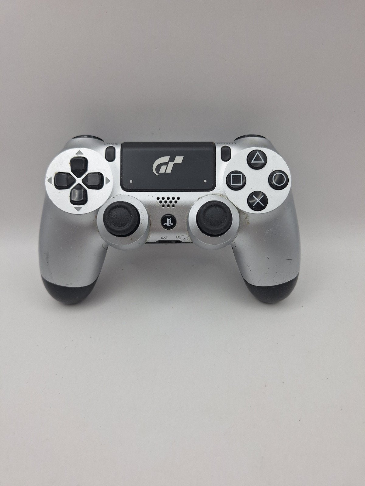 Gran Turismo PS4 Controller limited edition Grijs Zilver, ., 1 speler, Ophalen of Verzenden, Zo goed als nieuw