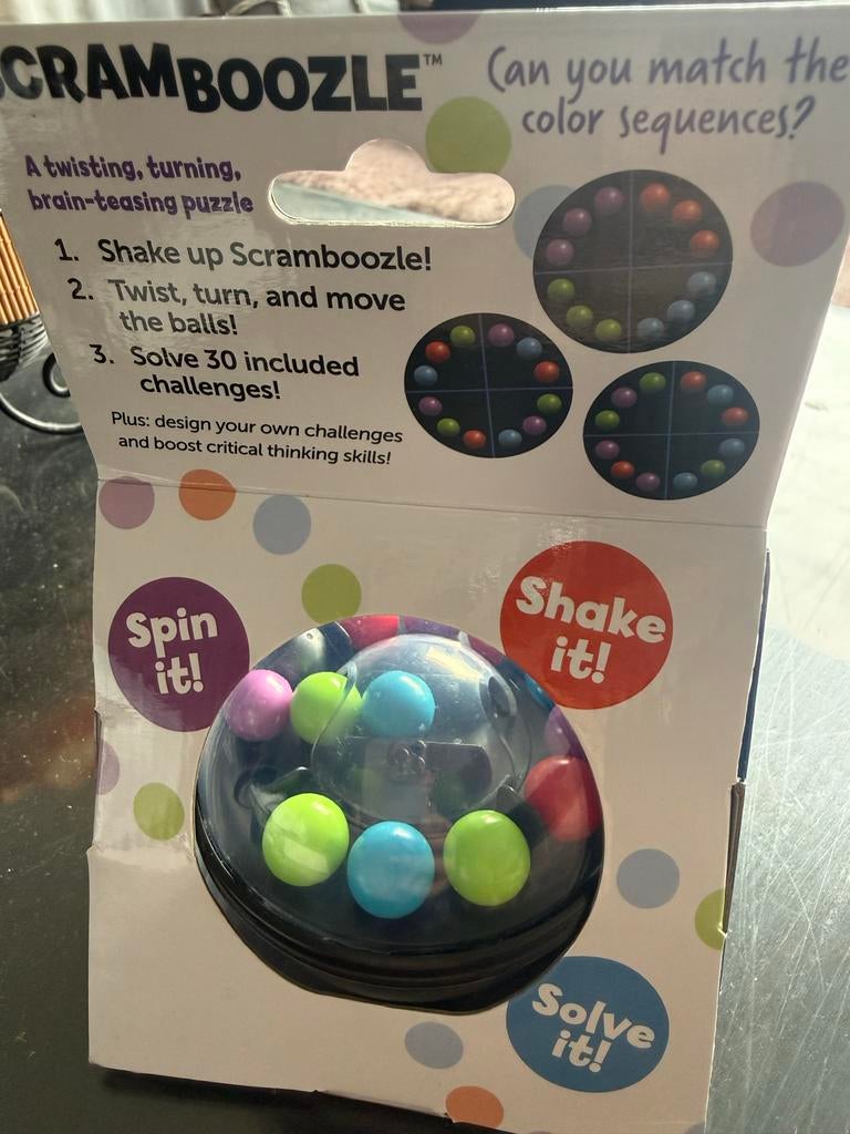 Scramboozle puzzel, Ophalen of Verzenden, Zo goed als nieuw, Overige typen