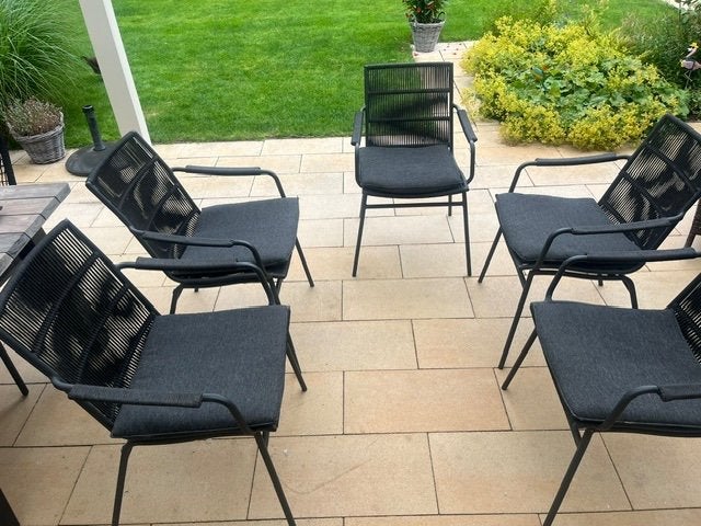 Tuinstoelen, Tuin en Terras, Ophalen, Gebruikt, Aluminium