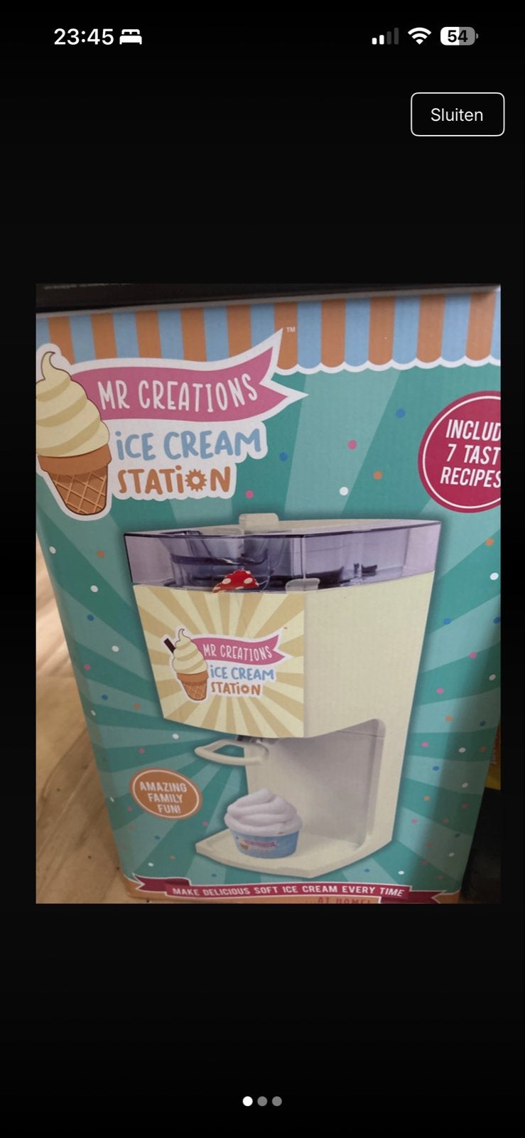 Mr Creations Ice Cream Station - Softijsmachine, Ophalen of Verzenden, Nieuw, Jongen of Meisje