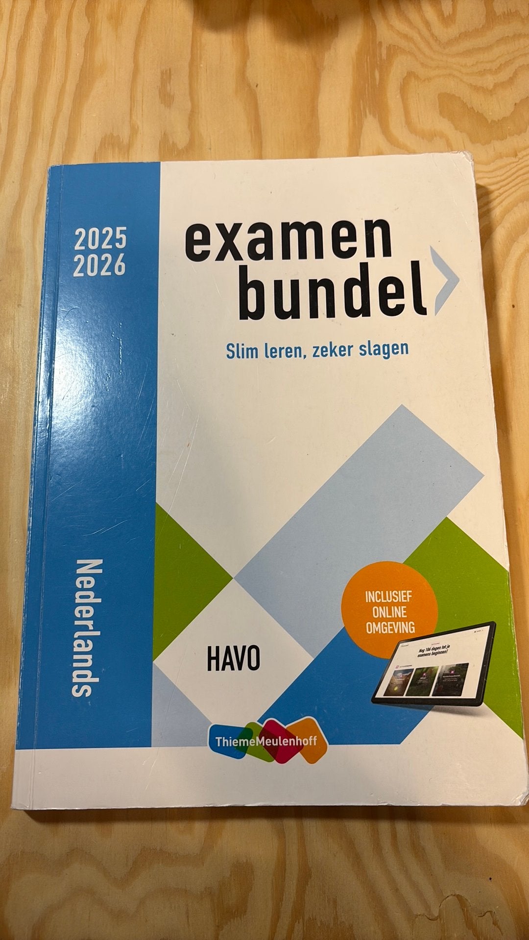 Examenbundel Nederlands havo 2025/2026, Ophalen of Verzenden, Zo goed als nieuw, Overige onderwerpen